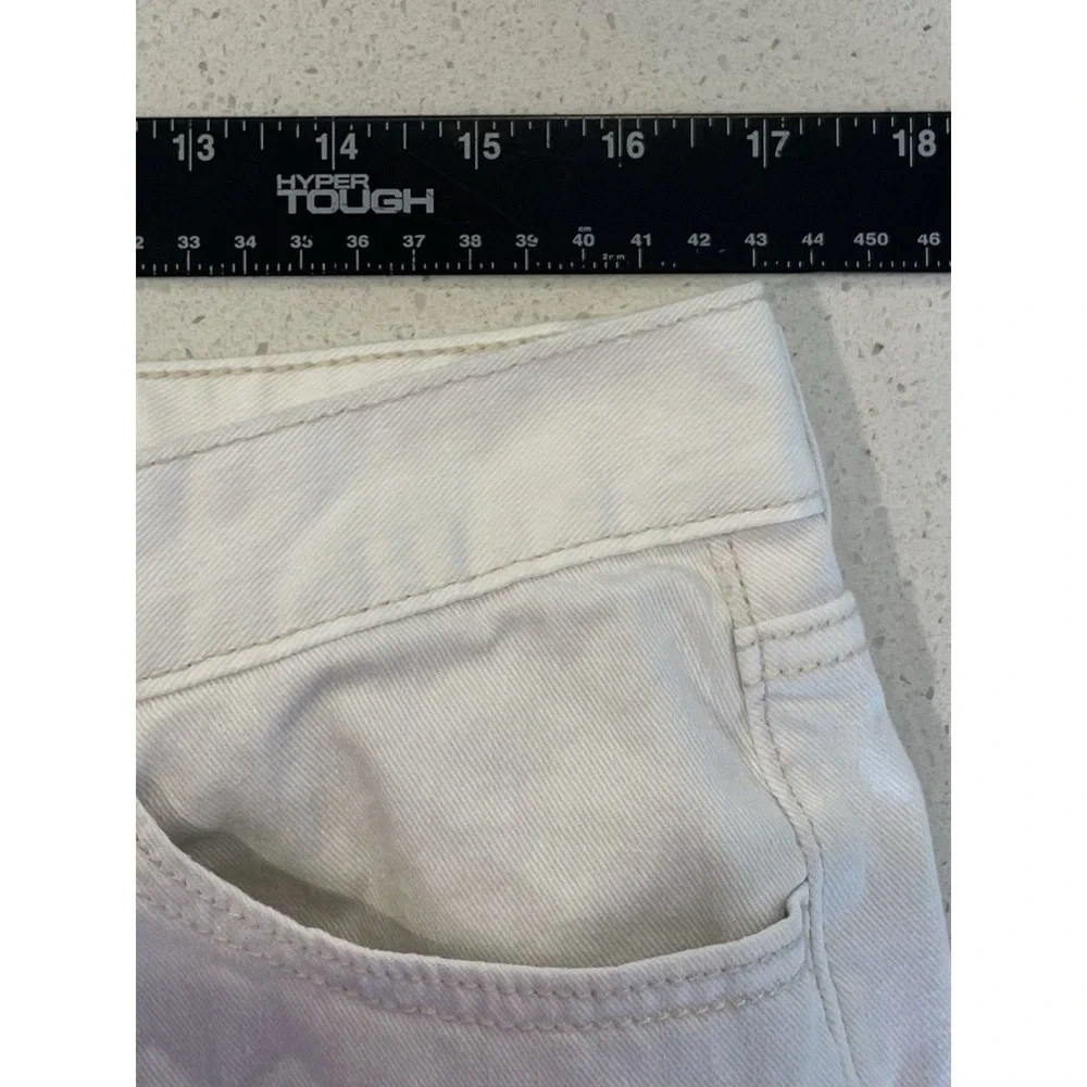 Off White Jeans Gap Long And Lean Wide Leg Size 12 12A Stretchy‎ Women's Bootcut